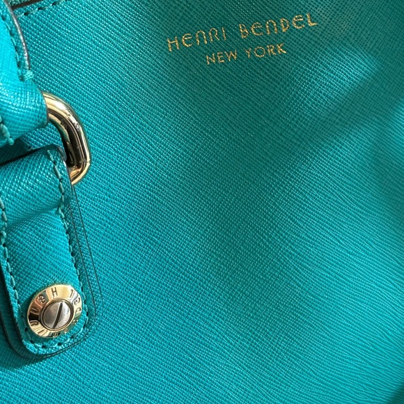 Henri Bendel Teal Satchel and Wallet Set - Picture 7 of 12